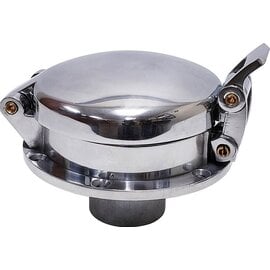 Tanks, Inc. Polished Aluminum Shelby Cobra Style Gas Cap - FN-SFC