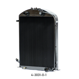 Johnson's Radiator Works 1930-31 Ford Radiator - stock height - Ford Sb/BB - AC - 4-3031-0-2-A-D