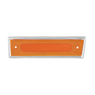 United Pacific 81-87 Chevy/GMC Truck - 8 Amber LED Dual Function Side Marker w/ SS Trim - R/H - 110311