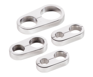 Billet Specialties Hose Separator .734x.890 Black Billet Specialties Hose Separator .734x.890 Black