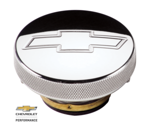 RPM 16 PSI Universal Billet Aluminum Radiator Cap - Chrome/Silver For Chevy, Ford, Mopar, Jeep