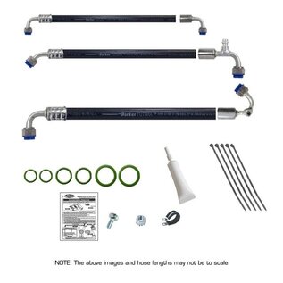 Vintage Air 1974-81 Camaro SureFit™ Standard Barrier Modified Hose Kit - 526680