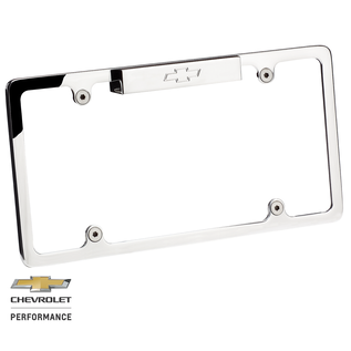Billet Specialties Recessed License Plate Frame - Lighted with Bowtie - 55320