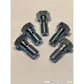 Pure Choice Motorsports Banjo Bolts - 10mm X 1.50 Thread (2 piece set includes crush washers) - 2290