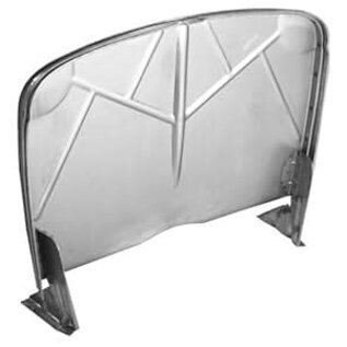 Brookville Roadster 32 Ford Flat Firewall With Stock Bead, Feet, Band, And Rubber Seal - B1015
