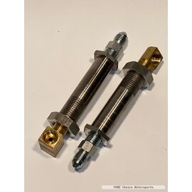 Pure Choice Motorsports Thru Frame Fittings Conversion Kit for 3/16 Inverted - 1 1/2" to 2" - 2440
