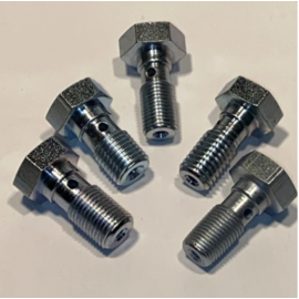 Pure Choice Motorsports Banjo Bolts - 7/16-24  Thread (2 piece set includes crush washers) - 2260