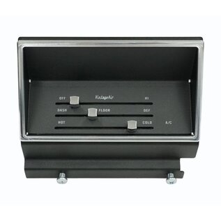 Vintage Air 1966-67 Chevelle Upgrade Control Panel Replacement Kit - For Factory A/C - 491280