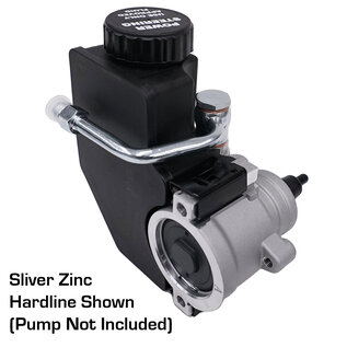 Vintage Air TiteFit Type II Power Steering Hardline - Black Coated Steel - 852016