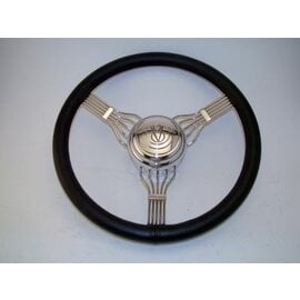 Affordable Street Rods Banjo Steering Wheel - Black