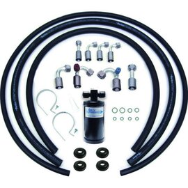 Vintage Air Reduced Barrier Beadlock Refrigerant Hose Kit without Individual Bulkhead Fittings - 318070