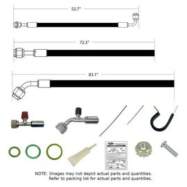 Vintage Air 57 Chevy SureFit Reduced Barrier Modified Hose Kit - 525705