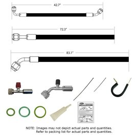 Vintage Air 55-56 Chevy Gen5 SureFit Reduced Barrier Modified Hose Kit - 525708