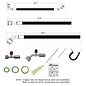 Vintage Air 55-56 Chevy Gen5 SureFit Reduced Barrier Modified Hose Kit - 525708
