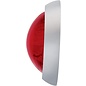 United Pacific 50 Pontiac Style Tail Light With Chrome Bezel & Red Lens - STL1006LED