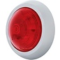 United Pacific 50 Pontiac Style Tail Light With Chrome Bezel & Red Lens - STL1006LED