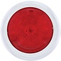 United Pacific 50 Pontiac Style Tail Light With Chrome Bezel & Red Lens - STL1006LED