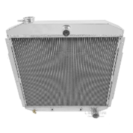 Champion Radiator 53-56 Ford Truck - All Aluminum Radiator 4-Row Core - MC8356
