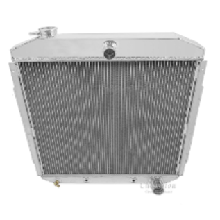 Champion Radiator 53-56 Ford Truck - All Aluminum Radiator 4-Row Core - MC8356
