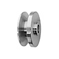 Vintage Air Single Groove Chrome GM Wide-Groove Alternator Pulley - 739001