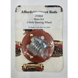 Affordable Street Rods Horn Contact Kit - 3-Bolt Steering Wheel