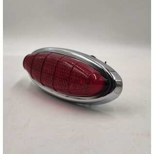 United Pacific 49-50 Ford LED Tail Light Assembly - Chrome - FTL4950LED-AS