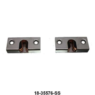 Vintique, Inc. 1932-36 Open Car Female Dovetail - Stainless - 18-35576-SS