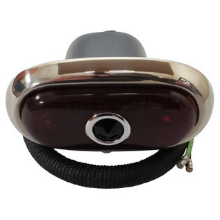 Vintique, Inc. 1942-48 Ford Complete Tail Light Assemble -  Blue Dot -  12V Incandescent - 81-13420