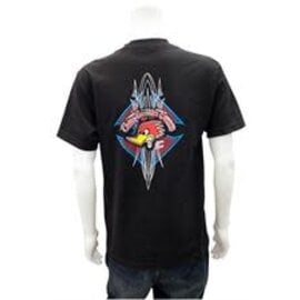 Clay Smith Cams CS 06A - Clay Smith Cams Tribal Pinstripe T-Shirt - Black 3X