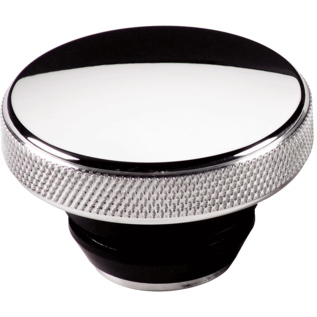 Billet Specialties Oil Fill Cap - Push-On, Polished, 1-1/4" VC Hole - 23120