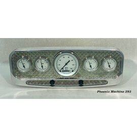 Phoenix Machine Works Auburn Inspired 5-Gauge Dash Panel - PMW - 393