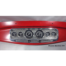 Phoenix Machine Works Auburn Inspired 6-Gauge Dash Panel - PMW - 394