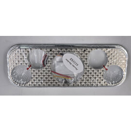Phoenix Machine Works 37-38 Chevy Engine Turned 5 Gauge Dash Insert Panel - PMW - 121SS