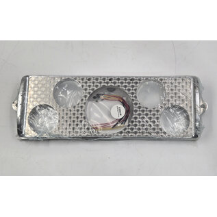 Phoenix Machine Works 40-46 Chevy Truck Engine Turned 5 Gauge Dash Panel - PMW - 180SS