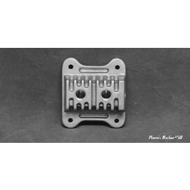 Phoenix Machine Works 2-Port Finned Fuel Block - 510