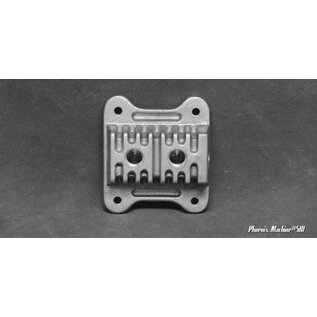 Phoenix Machine Works 2-Port Finned Fuel Block - 510