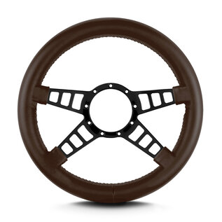 Lecarra Lecarra Mark 9 Track GT - Black Cerakote Frame - Thick Grip - 14" Steering Wheels