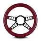 Lecarra Lecarra Mark 9 Track GT - Black Cerakote Frame - Thick Grip - 14" Steering Wheels