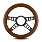 Lecarra Lecarra Mark 9 Track GT - Black Cerakote Frame - Thick Grip - 14" Steering Wheels
