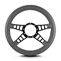 Lecarra Lecarra Mark 9 Track GT - Black Cerakote Frame - Thick Grip - 14" Steering Wheels