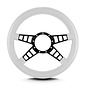 Lecarra Lecarra Mark 9 Track GT - Black Cerakote Frame - Thick Grip - 14" Steering Wheels