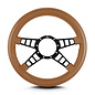 Lecarra Lecarra Mark 9 Track GT - Black Cerakote Frame - Thick Grip - 14" Steering Wheels