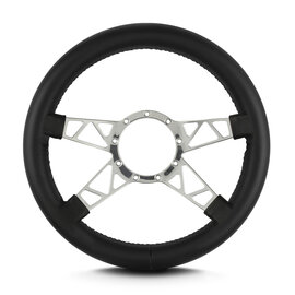 Lecarra Lecarra Mark 9 Truss - Polished Frame - Thick Grip - 14" Steering Wheels
