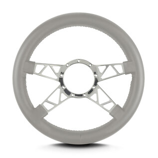 Lecarra Lecarra Mark 9 Truss - Polished Frame - Thick Grip - 14" Steering Wheels