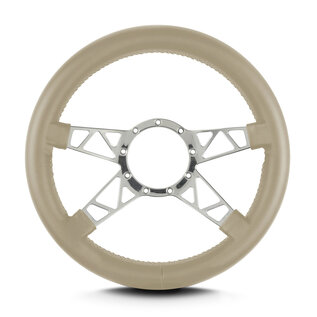 Lecarra Lecarra Mark 9 Truss - Polished Frame - Thick Grip - 14" Steering Wheels