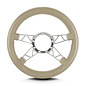 Lecarra Lecarra Mark 9 Truss - Polished Frame - Thick Grip - 14" Steering Wheels