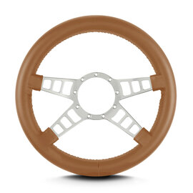Lecarra Lecarra Mark 9 Track GT - Silver Cerakote Frame - Thick Grip - 14" Steering Wheels