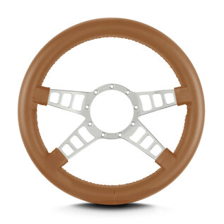 Lecarra Lecarra Mark 9 Track GT - Silver Cerakote Frame - Thick Grip - 14" Steering Wheels