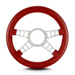 Lecarra Lecarra Mark 9 Track GT - Silver Cerakote Frame - Thick Grip - 14" Steering Wheels