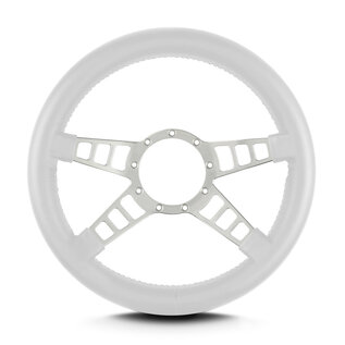 Lecarra Lecarra Mark 9 Track GT - Silver Cerakote Frame - Thick Grip - 14" Steering Wheels